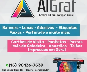 Algraf Gráfica e Comunicação Visual Sorocaba